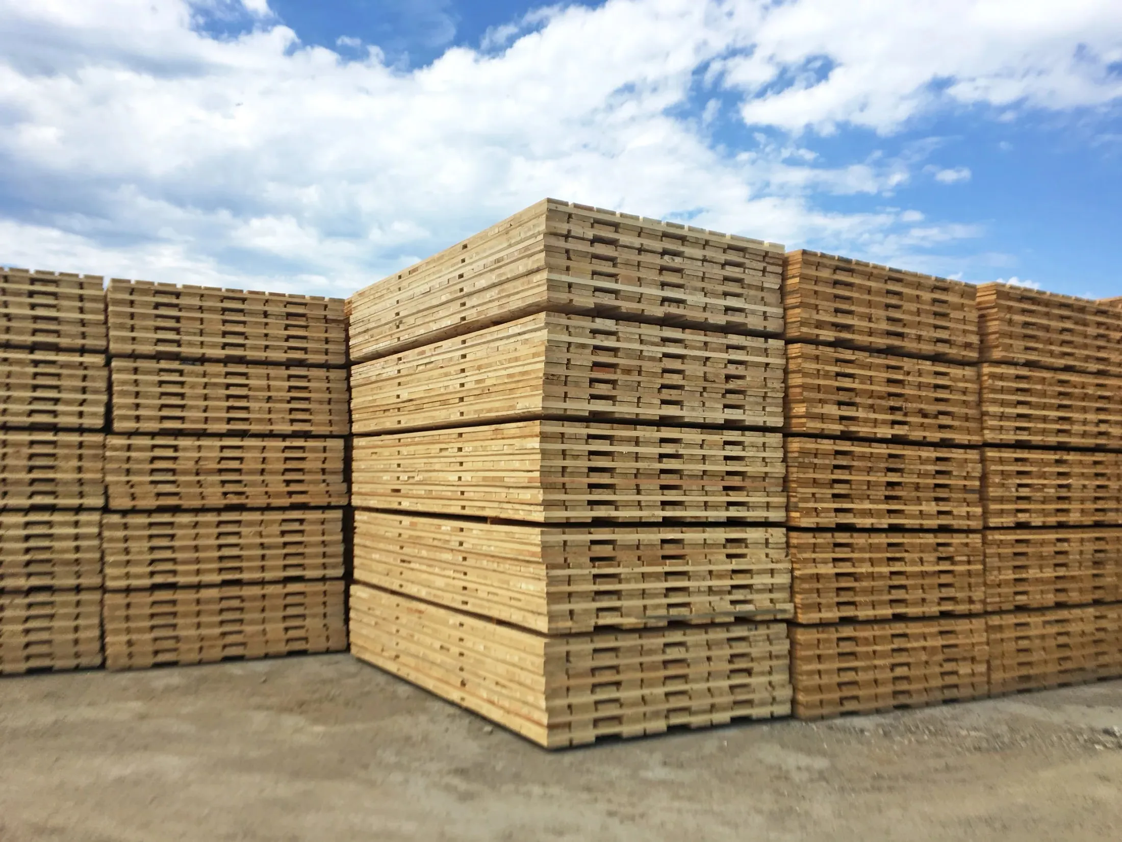 Wood Access Mats