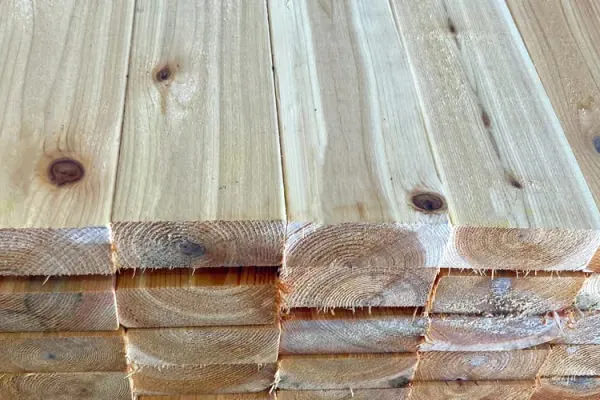 2 X 4 Cedar Ranch S4S