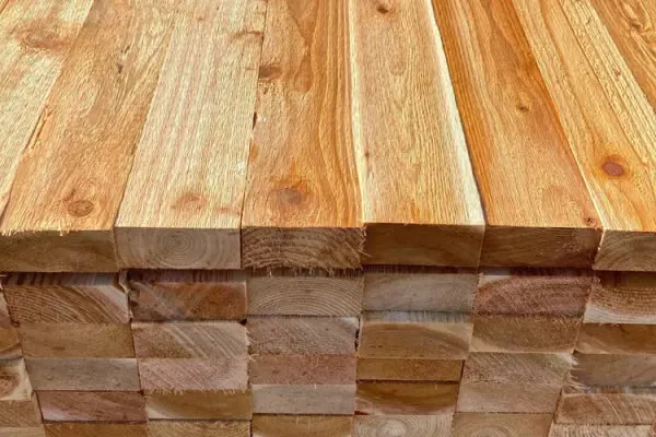 2 X 4 Cedar Rustic Rough RH4S