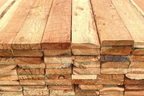 1 X 4 Larch Rough