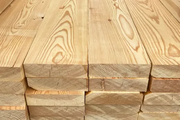 2 X 6 Larch S4S #2 Lamstock
