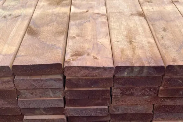 2 X 6 S4S Treated Decking