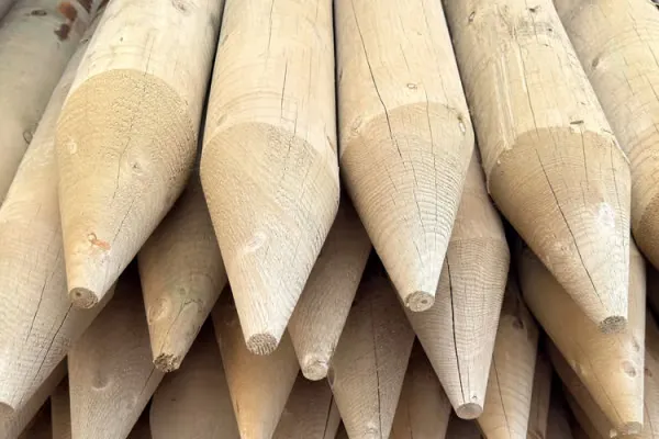 4¼ Pressure Treated Pointed Fence Post