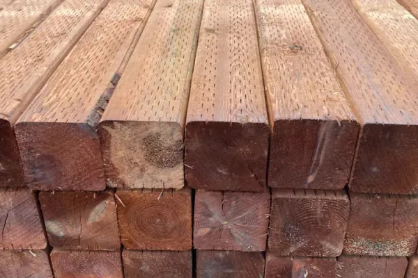 4 X 4 S4S Treated Ground Contact